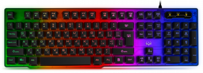 ���������� Sven KB-G8500 ���������� (USB, ����������, 104 �������, RGB ���������)