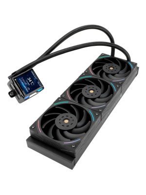 ������� �������� ���������� Thermalright Elite Vision 360 ARGB Black / 3x120mm ARGB PWM Fans / TREV360AB