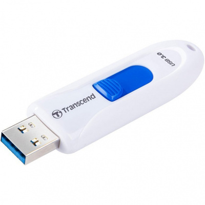 USB ������ Transcend JetFlash 790W 128Gb USB 3.0 white (90/45 Mb/s)