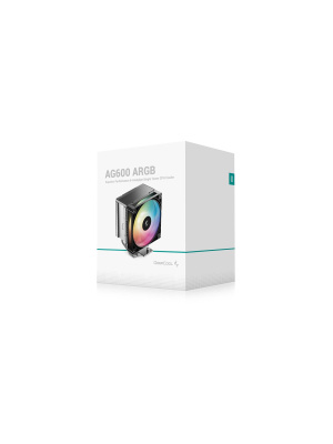 ����� DEEPCOOL AG600 ARGB LGA1851/1700/AM5/AM4 (TDP 270W, PWM, ARGB Fan 120mm, 6 ����. ������, ������) RET