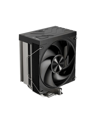 ����� 1STPLAYER FROST BITE FB12-5 Black / 5HPx6mm, single tower, 220W TDP, 1x120mm fan, 800-2300 RPM, 70.15 CFM, 34.8 dBA / FB12-5-BK