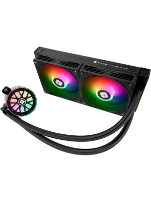 ������� �������� ���������� Thermalright Aqua Elite 240 V6 ARGB Black / 2x120mm ARGB PWM Fans / TRAE240V6AB