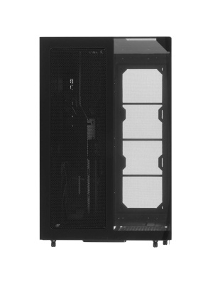 ������ Lian Li O11 Vision-M / Black / 1 x 140mm PWM Fan / Mini-Tower, TG / G99.O11VMX.R0