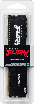 ����������� ������ 16Gb DDR4 3200MHz Kingston Fury Beast KF432C16BB1/16WP