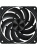 Вентилятор XASTRA FB120 120x120x25мм (PWM, black) Color BOX / FB120-1BA-SXX Вентилятор XASTRA FB120 120x120x25мм (PWM, black) Color BOX / FB120-1BA-SXX