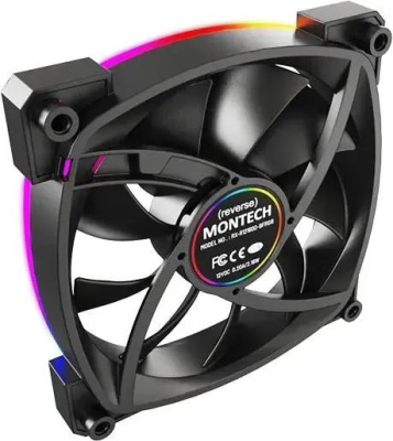 ���������� ��� ������� Montech RX120 Reverse ARGB 120�120x25 ������ 4-pin 27�� (RX120 PWM BLACK) Ret