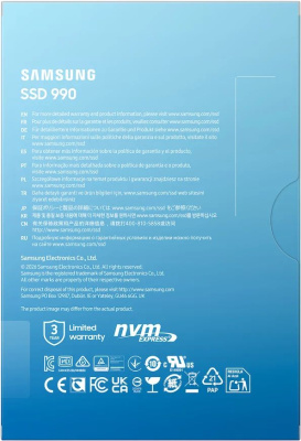 ���������� SSD 2TB Samsung 990 (MZ-V9V2T0BW)