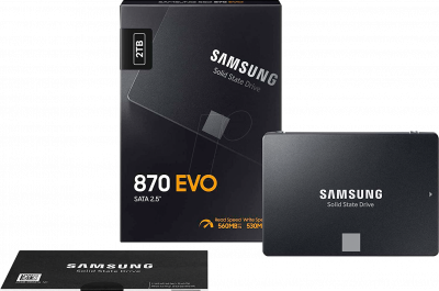 ������������� ���������� Samsung SSD 2Tb 870 EVO Series MZ-77E2T0B/EU