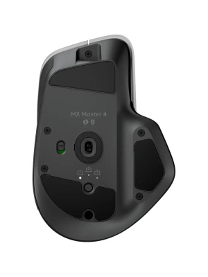 ���� Logitech MX Master 4 ���������� ���������� 8000dpi �������. BT/Radio USB ��� �������� 8but (910-007565)