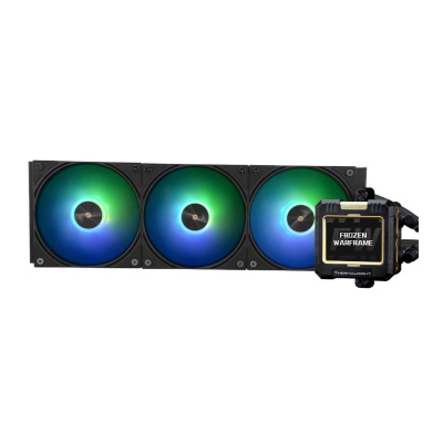 ������� ����������� ���������� Thermalright Frozen Warfram 360 Black ARGB, �������� 360 ��, 2000 ��/���, 23 ���, PWM, ������, ARGB ��������� (F-WFRAME-360-BL-ARGB)