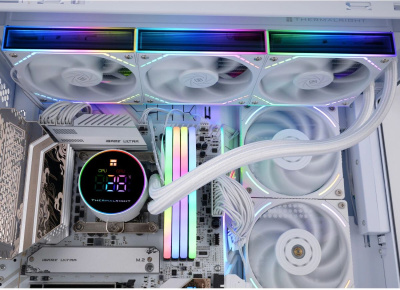 ������� ����������� ���������� Thermalright Frozen Magic 360 Digital ARGB White V2