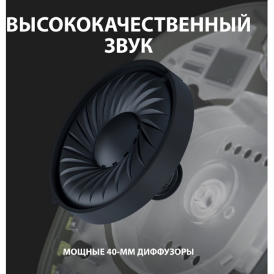 ������������ ��������� Logitech G435 LightSpeed Blue (981-001065)