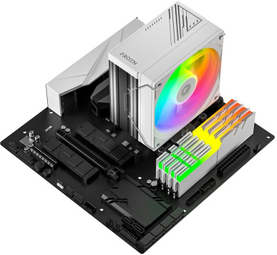 ����� ��� ���������� ID-Cooling FROZN A410 SE ARGB WHITE 180W/Intel 1700, 12*, 115*,AMD AM5,AM4