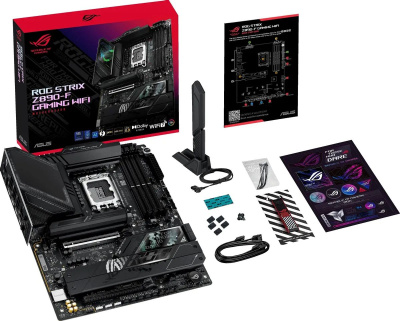 ����������� ����� Asus ROG STRIX Z890-F GAMING WIFI , Socket-1851, Intel Z890, ATX, Ret 90MB1I40-M0EAY0