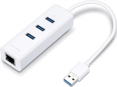 TP-Link UE330 3-�������� ������������ � ���������� ������� USB 3.0 �� ��������� �������� ������ �� 5 ����/�