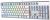 Клавиатура A4Tech Fstyler FS100 Neon механическая синий/белый USB for gamer LED (FS100) Клавиатура A4Tech Fstyler FS100 Neon механическая синий/белый USB for gamer LED (FS100)