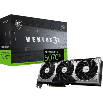���������� MSI NVIDIA GeForce RTX 5070 Ti 16G Ventus 3X OC GDDR7, Ret