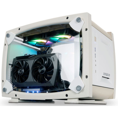 ������ InWin Explorer Bone White ��� �� , Mini-Tower, White (IW-CS-EXPLORER-BWHI)