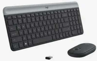 ���������� + ���� Logitech MK470 ����:����������/������-����� ����:���������� USB ������������ slim (920-009180)