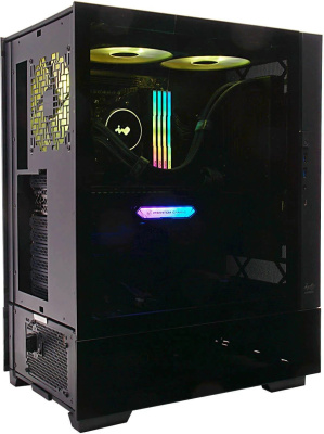 ������ InWin Modfree Base ��� ��, Full-Tower, Black (IW-CS-MFBASE-BLK)