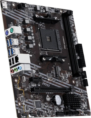 ����������� ����� MSI PRO A520M-S, Socket AM4, AMD A520, mATX, Ret