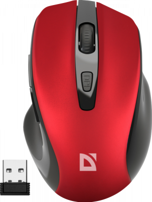 ���� ������������ ���������� Defender Prime MB-053, USB, 800/1200/1600 dpi, �������.