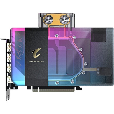 ���������� Gigabyte NVIDIA GeForce RTX 5080 AORUS XTREME WATERFORCE WB OC 16Gb (GV-N5080AORUSX WB-16GD)