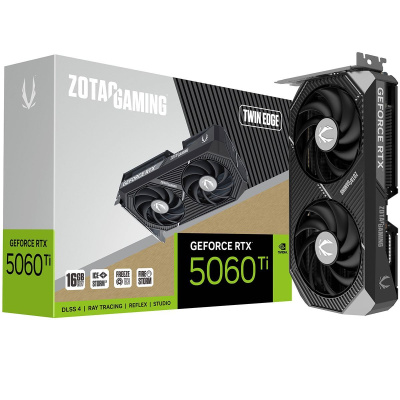 ���������� Zotac NVIDIA GeForce RTX 5060 Ti Twin Edge 16Gb (ZT-B50620E-10M)