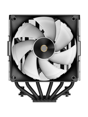 ����� Ocypus Delta A62 BK ARGB, 2x120mm ARGB FAN, Top Panel, 6 HEAT PIPES, 4-PIN PWM, 500-2000 RPM, 29DBA, HYDRO BEARING, LGA115X/1200/1700/18XX, AM4/AM5