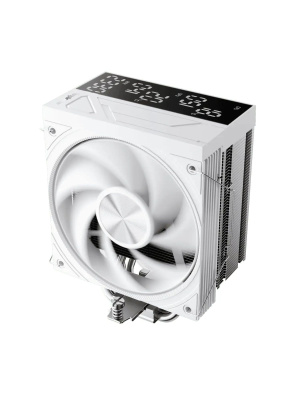 ����� 1STPLAYER FROST BITE FB12S-6 White / 6HPx6mm, single tower, 230W TDP, 1x120mm fan, 800-2300 RPM, 70.15 CFM, 34.8 dBA / FB12S-6-WH