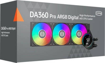 ������� ����������� ���������� PCcooler DA360 Pro ARGB Digital BK, Ret, ������