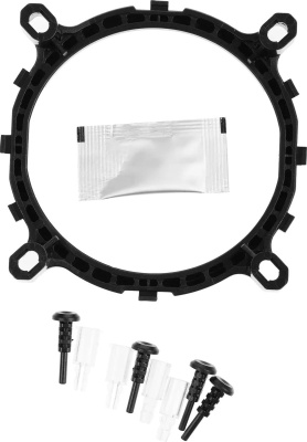 ����� ID-COOLING DK-03 RAINBOW LGA1200/115X/775/AM4/AM3/+/AM2/+/FM2/+/FM1 (TDP 100W, PWM, FAN 120mm, Dynamic Multi-Color LED) RET