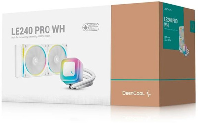 ������� �������� ���������� Deepcool LE240 Pro ARGB, �����, Ret (R-LE240PRO-WHAMMC-G-1)