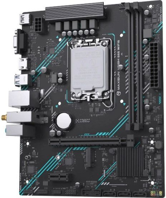 ����������� ����� Maxsun H610M 666 WIFI6, Socket 1700, mATX, Ret (MS-H610M 666 WIFI6)