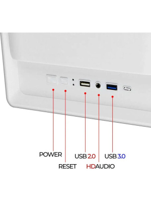 ������ Ginzzu CL420 mATX �������� ������ ������ �����