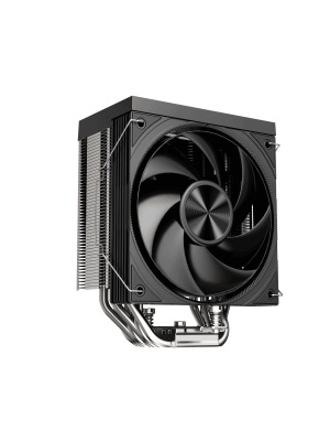 ����� 1STPLAYER FROST BITE FB12S-6 Black / 6HPx6mm, single tower, 230W TDP, 1x120mm fan, 800-2300 RPM, 70.15 CFM, 34.8 dBA / FB12S-6-BK