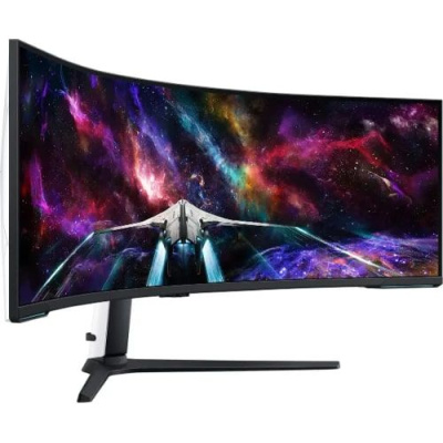 ������� Samsung 57" Odyssey Neo G9 S57CG952NI 7680x2160 VA miniLED Curved FreeSync Premium Pro DP HDMI USB