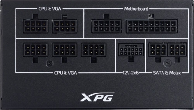 ���� ������� 750W XPG CORE REACTOR II VE (ATX 3.1, 750W,  Full Modular,  80+ GOLD) ret (COREREACTORIIVE750G-BKCEU)