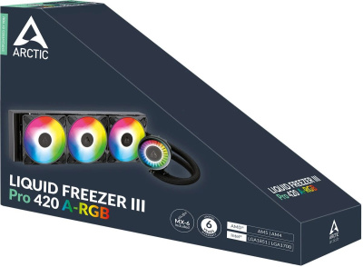 ������� ����������� ���������� Arctic Liquid Freezer III Pro 420 ARGB Black  (ACFRE00185A)