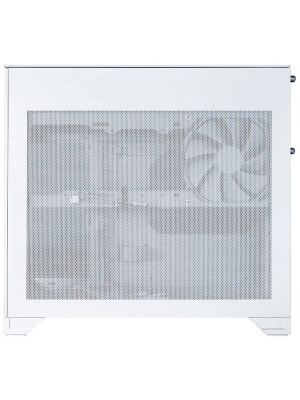 ������ Lian Li O11 Vision-M Digital / White / 9.2" LCD screen / 1 x 140mm PWM Fan / Mini-Tower, TG / G99.O11VMDW.R0