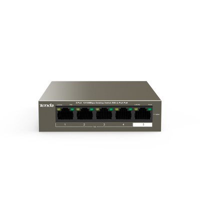 ���������� TENDA TEF1105P-4-38W 5PORT 10/100M