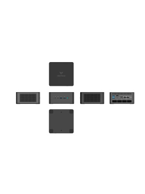 ����-�� MINISFORUM UM890 Pro, AMD Ryzen 9 8945HS/����������� DDR5/����������� SSD/AMD Radeon Graphics/Windows 11 Pro, ������ (UM890PRO/BAREBONE)
