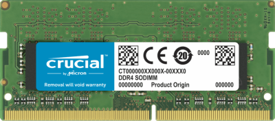 ������ ��� ���������� ��, CRUCIAL 32GB Single DDR4 3200MHz SODIMM.(RCISCT32G4SFD832A)(CT32G4SFD832A)