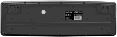 Exegate EX293971RUS ���������� ExeGate LY-331S (USB, ��������������, ���������������, 104��., Enter �������, ����� ������ 1,7�, ������, RTL)