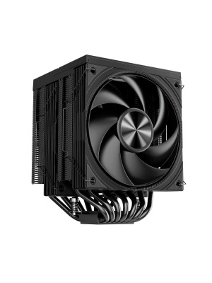 ����� 1STPLAYER FROST BITE FB12DS-7 Black / 7HPx6mm, dual tower, 270W TDP, 2x120mm fans, 800-2300 RPM, 70.15 CFM, 34.8 dBA / FB12DS-7-BK