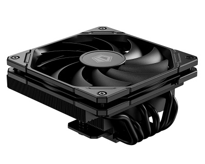 ����� ID-Cooling IS-67-XT BLACK LGA1700/115X/AM5/AM4 ��������������� ������ 67mm (TDP 150W, PWM, 6 ����.������ + ������ ����, FAN 120mm) BOX