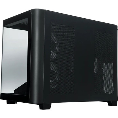 ������ XASTRA QR600M 6ARGB C10-UC Black mATX/Aquarium/Curve Glass /Led Strip/6x120mm ARGB PWM FM fans/ Argb+PWM HUB 10port /Type-C/ QR600M-6FM12A-C10-UC-L