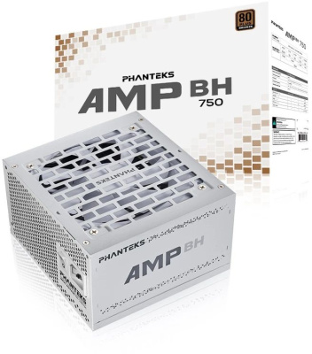 ���� ������� Phanteks AMP BH 750W 80 Plus Bronze, ATX 3.1, White PH-P750BM_WT01