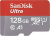 Флеш карта microSDXC 128GB SanDisk Ultra Class 10, UHS-I, R 140 МБ/с, SDSQUAB-128G-GN6MN без адаптера SD Флеш карта microSDXC 128GB SanDisk Ultra Class 10, UHS-I, R 140 МБ/с, SDSQUAB-128G-GN6MN без адаптера SD