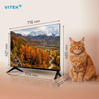 ��������� LED Vitek 32" VT-32HBB200 HD 60Hz ������